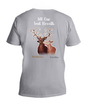 Load image into Gallery viewer, Custom Name Deers Gift For Boyfriend Till Our Last Breath Guys V-Neck
