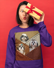 Load image into Gallery viewer, Three Cute Shih Tzu In Bag Gift For Dog Lovers Sweatshirt