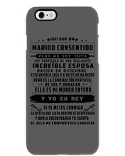 Load image into Gallery viewer, Increible Esposa Nacida En Diciembre Birthday Meaningful Gift Phone case