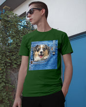Load image into Gallery viewer, Australian Shepherd In Denim Pocket Gift For Dog Lovers Guys Tee