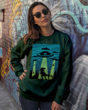Load image into Gallery viewer, UFA Dinosaur T Rex Sky Full Of Stars Sweatshirt