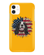 Load image into Gallery viewer, English Cocker Spaniel US Sunflower Gift For Dog Lovers Phone case