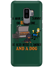 Load image into Gallery viewer, A Man Loves Beer And Dachshund Gift For Dog Lovers Phone case