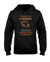 Load image into Gallery viewer, Daddysaurus Daughtersaurus A Bond That Can't Be Broken Hoodie