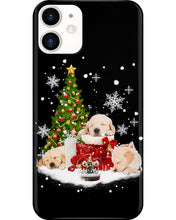 Load image into Gallery viewer, Funny Golden Retrievers Sleep In Red Boots Gift For Dog Lovers Phone case