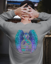 Load image into Gallery viewer, You Matter Ribbon Awareness With Angel Wings Sweatshirt