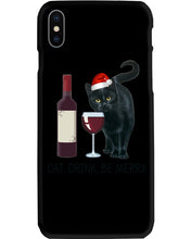 Load image into Gallery viewer, Cat Drink And Be Merry Meaningful Gift For Women Phone case