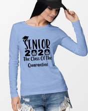 Load image into Gallery viewer, Senior 2020 The Class Of The Quarantine Unique Custom Design Unisex Long Sleeve