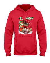 Load image into Gallery viewer, Yorkshire Terrier Loves Drinking Hot Latte Gift For Dog Lovers Hoodie