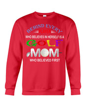 Load image into Gallery viewer, Golf Who Believes In Herself Gift For Sport Lovers Sweatshirt