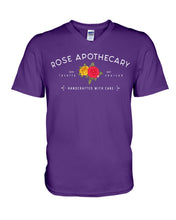 Load image into Gallery viewer, Rose Apothecary Handcrafted With Care Gift For Women Guys V-Neck