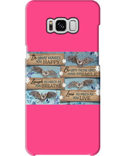 Load image into Gallery viewer, Do What Makes You Happy With Bats Gift For Girls Phone case