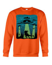 Load image into Gallery viewer, UFA Dinosaur T Rex Sky Full Of Stars Sweatshirt