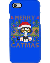 Load image into Gallery viewer, Merry Catmas Cute Funny Gifts Phone case