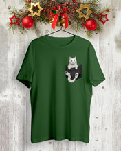 Load image into Gallery viewer, Cat In Your Front Pocket Great Gift For Cat Lovers Guys Tee