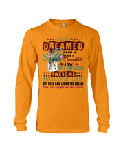 Load image into Gallery viewer, Protea Being A Daughter In Law Of A Freaking Awesome Mother In Law Gift For Women Unisex Long Sleeve