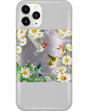 Load image into Gallery viewer, Hummingbird With English Daisy Gift For Birds Lovers Phone case