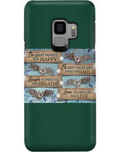 Load image into Gallery viewer, Do What Makes You Happy With Bats Gift For Girls Phone case