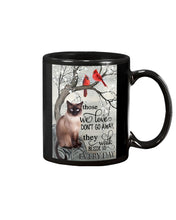 Load image into Gallery viewer, Siamese Cat Red Cardinals Those We Love Mug