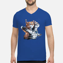 Load image into Gallery viewer, Vintage Funny Cat Love Trending Gift For Cat Lovers Guys V-Neck