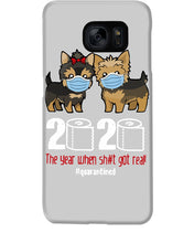 Load image into Gallery viewer, Tzu Shih 2020 The Year When Shit Got Real Custom Design Phone case