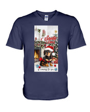 Load image into Gallery viewer, Dachshund Is Coming To You Gift For Dog Lovers Guys V-Neck