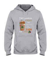 Load image into Gallery viewer, The Quarantine Time With Yarn And Coffee Gift For Women Hoodie
