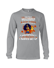 Load image into Gallery viewer, December Superwoman Life Has Knocked Me Down Birthday Meaningful Gift Unisex Long Sleeve