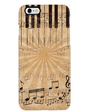 Load image into Gallery viewer, Vintage Design Piano Song Gift For Music Lovers Phone case