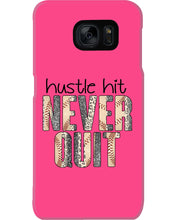 Load image into Gallery viewer, Baseball Hustle Hit Never Quit Gift For Lovers Phone case
