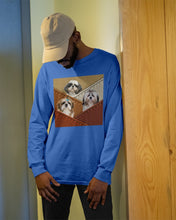 Load image into Gallery viewer, Three Cute Shih Tzu In Bag Gift For Dog Lovers Unisex Long Sleeve