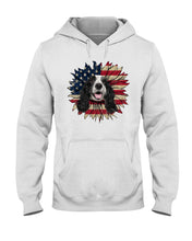 Load image into Gallery viewer, English Cocker Spaniel US Sunflower Gift For Dog Lovers Hoodie