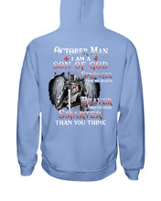 Load image into Gallery viewer, October Man Son Of God Birthday Meaningful Gift For Men Hoodie