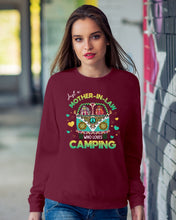 Load image into Gallery viewer, Just A Mother-in-law Who Loves Camping Trending Sweatshirt