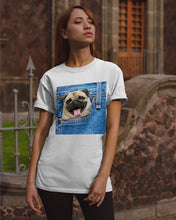 Load image into Gallery viewer, baby Pug In Denim Pocket Gift For Dog Lovers Guys Tee