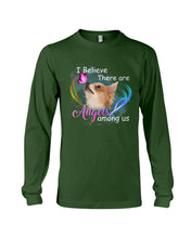 Load image into Gallery viewer, I Believe There Are Angels Among Us Gift For Chihuahua Lovers Unisex Long Sleeve