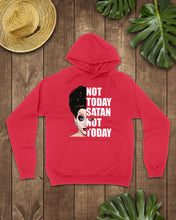 Load image into Gallery viewer, Not Today Satan Not Today Gift For Women Hoodie