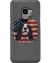 Load image into Gallery viewer, English Cocker Spaniel US Sunflower Gift For Dog Lovers Phone case