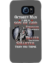 Load image into Gallery viewer, October Man Son Of God Birthday Meaningful Gift For Men Phone case