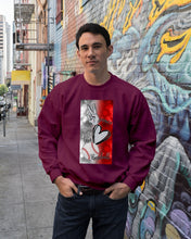 Load image into Gallery viewer, Baseball Peaceful Love Gift For Baseball Lovers Sweatshirt