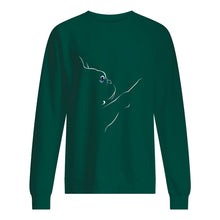 Load image into Gallery viewer, I Love My Frenchie Custom Design Gift For Friends Sweatshirt