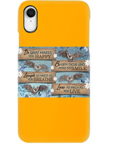 Load image into Gallery viewer, Do What Makes You Happy With Bats Gift For Girls Phone case