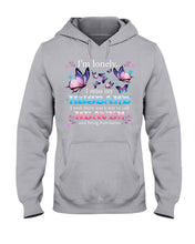 Load image into Gallery viewer, I'm Lonely I Miss My Husband Butterfly Gift For Lover Hoodie