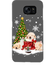 Load image into Gallery viewer, Funny Golden Retrievers Sleep In Red Boots Gift For Dog Lovers Phone case