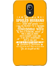 Load image into Gallery viewer, Shes Stubborn Messy And A Brat At Times Black Gift For Husband Phone case