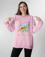 Load image into Gallery viewer, Vintage Funny Stay Out Of My Bubble Gift For Turtle Lovers Sweatshirt