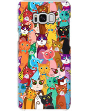 Load image into Gallery viewer, Colorful Cartoon Cat Face Gift For Cat Lovers Phone case