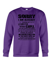 Load image into Gallery viewer, I'm Already Taken By December Sexy And Crazy Girl For Birthday Gift Sweatshirt