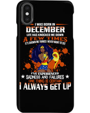 Load image into Gallery viewer, December Superwoman Life Has Knocked Me Down Birthday Meaningful Gift Phone case