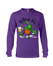 Load image into Gallery viewer, Basketball Saint Patrick's Day Gift For Basketball Lovers Unisex Long Sleeve